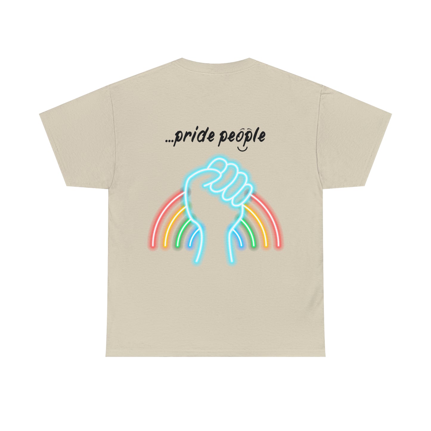 'i am...pride people' Unisex Heavy Cotton Tee