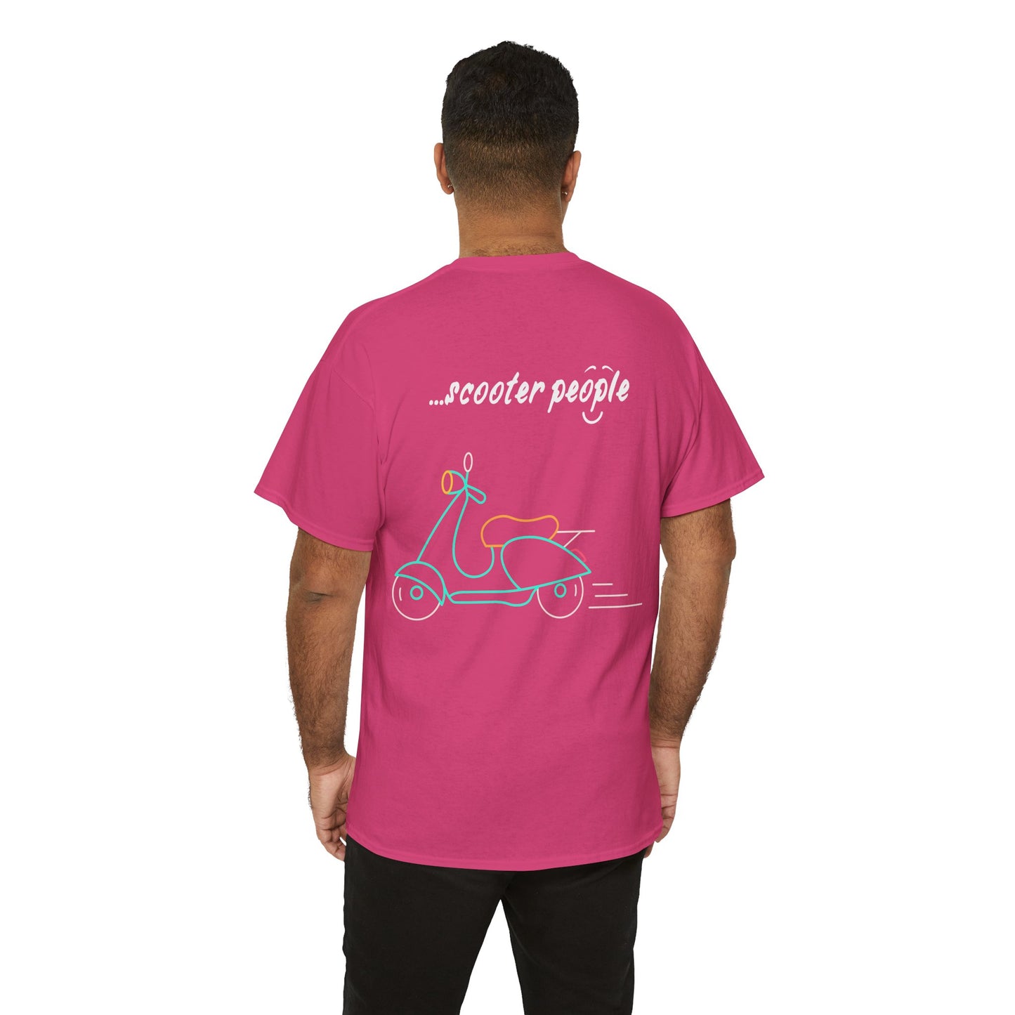 'i am...scooter people part 2" Unisex Heavy Cotton Tee