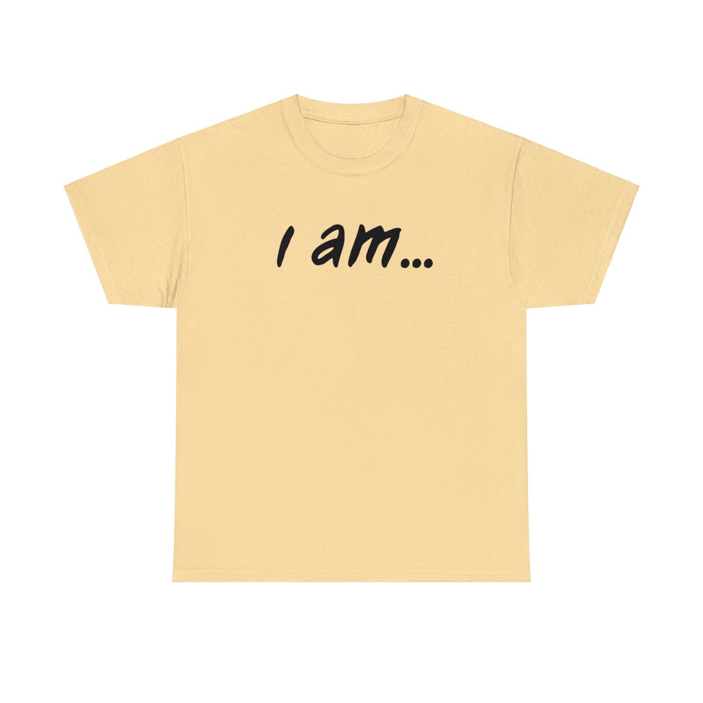 'I am...barefoot people. Unisex Heavy Cotton Tee'