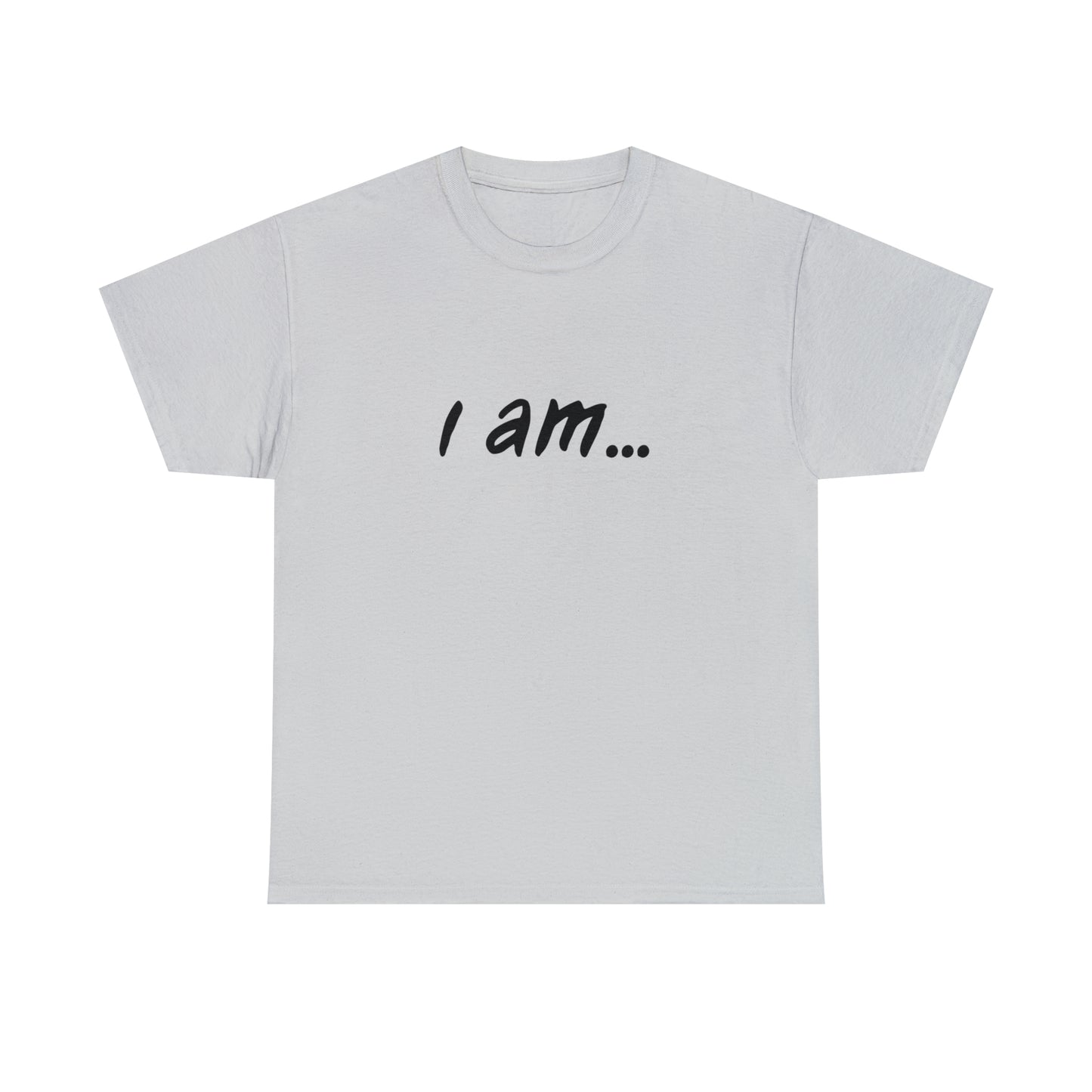 "i am...beer people" Unisex Heavy Cotton Tee