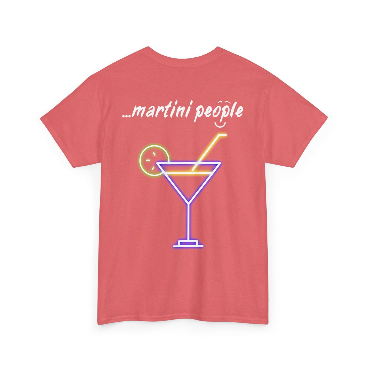 'i am...martini people' - Unisex Heavy Cotton Tee Martini