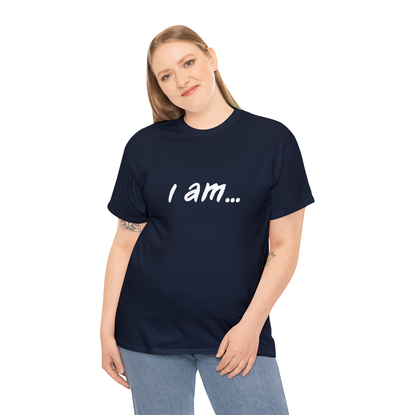 'i am...nurse people' Unisex Heavy Cotton Tee