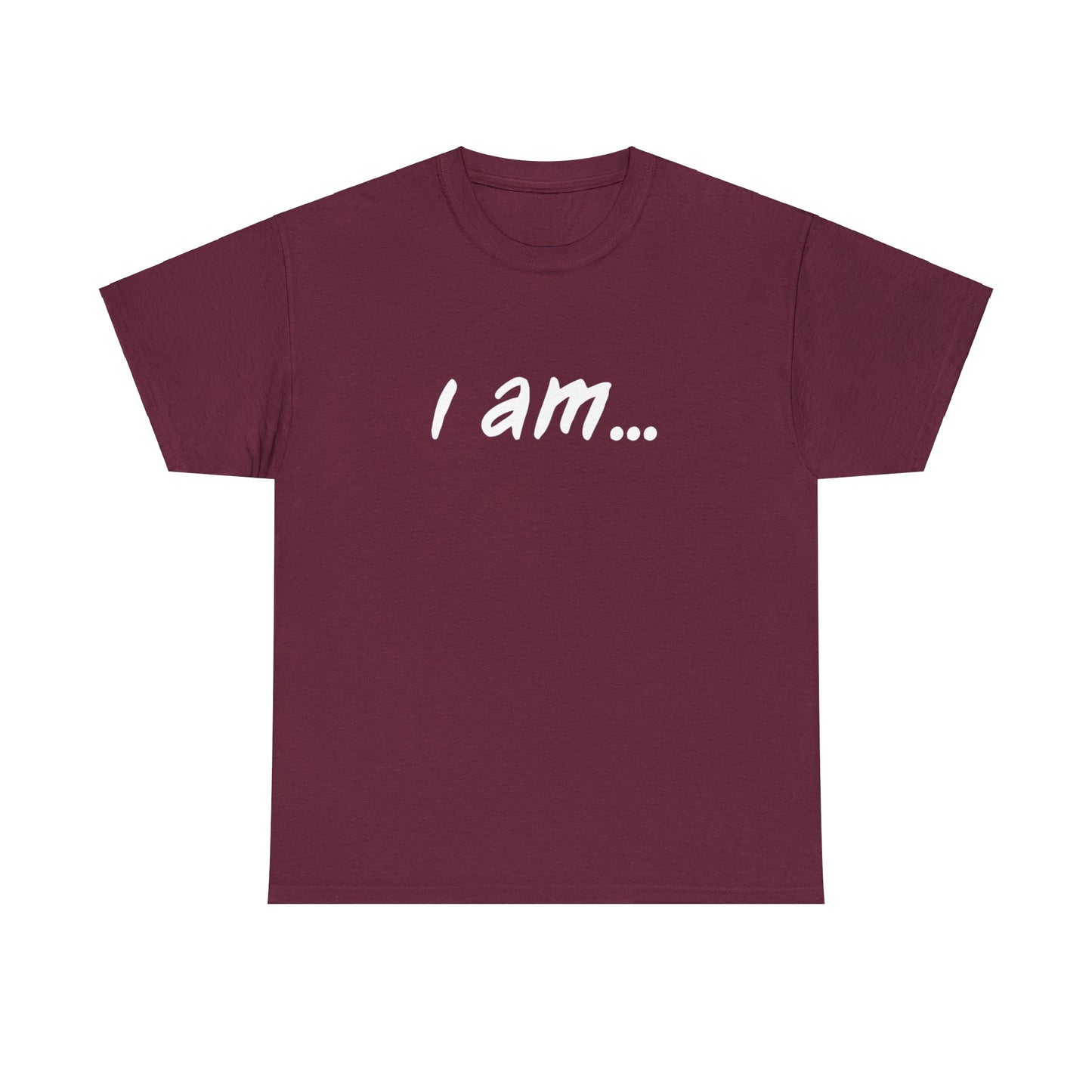 'I am...barefoot people. Unisex Heavy Cotton Tee'