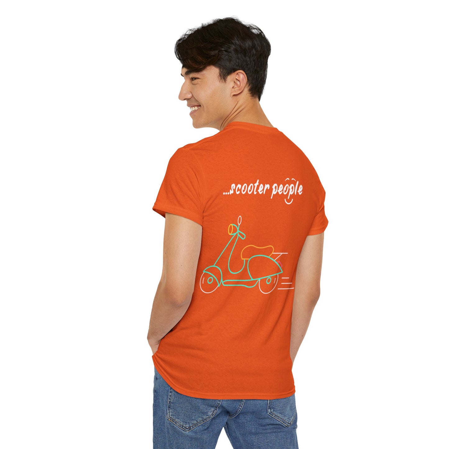 'i am...scooter people part 2" Unisex Heavy Cotton Tee
