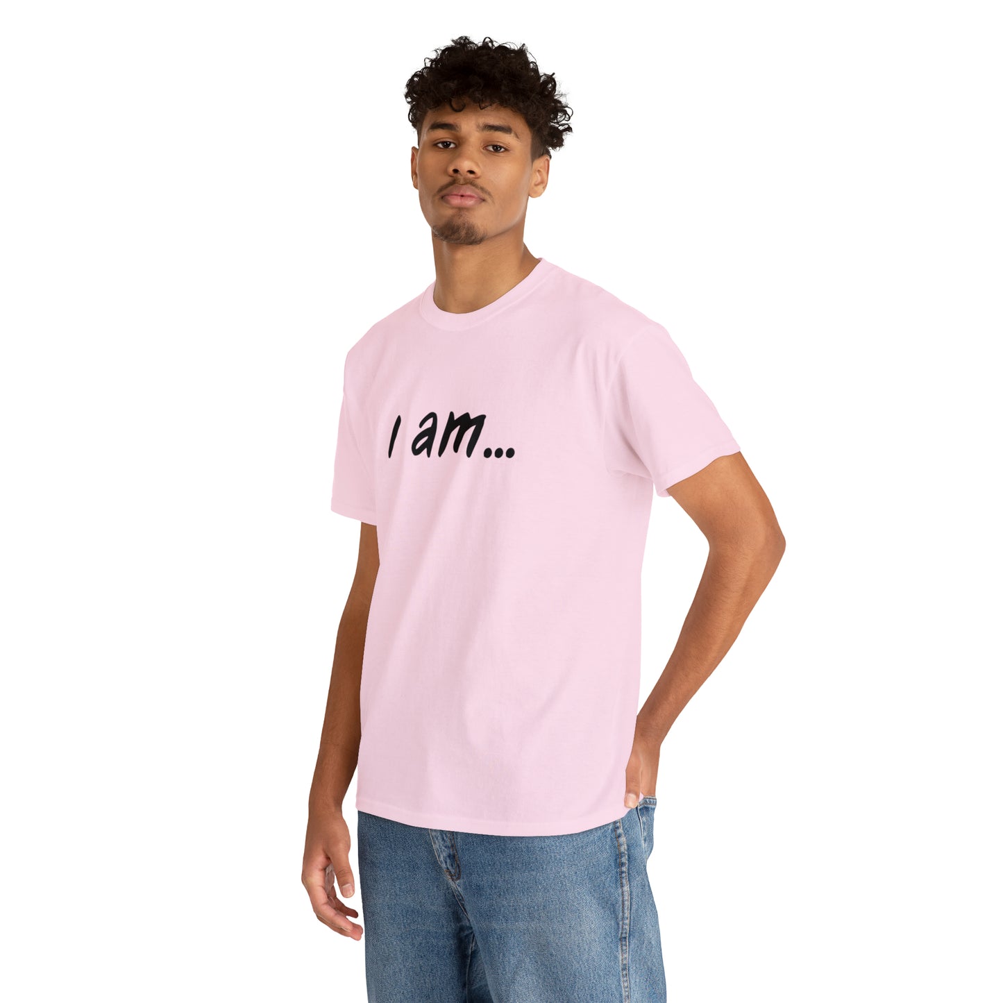 'i am...music people'. Unisex Heavy Cotton Tee