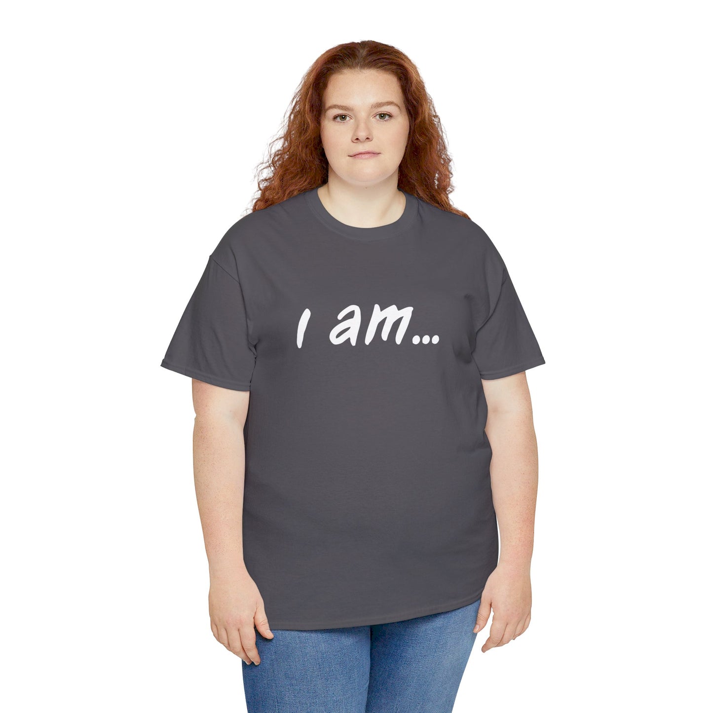 'i am...martini people' - Unisex Heavy Cotton Tee Martini