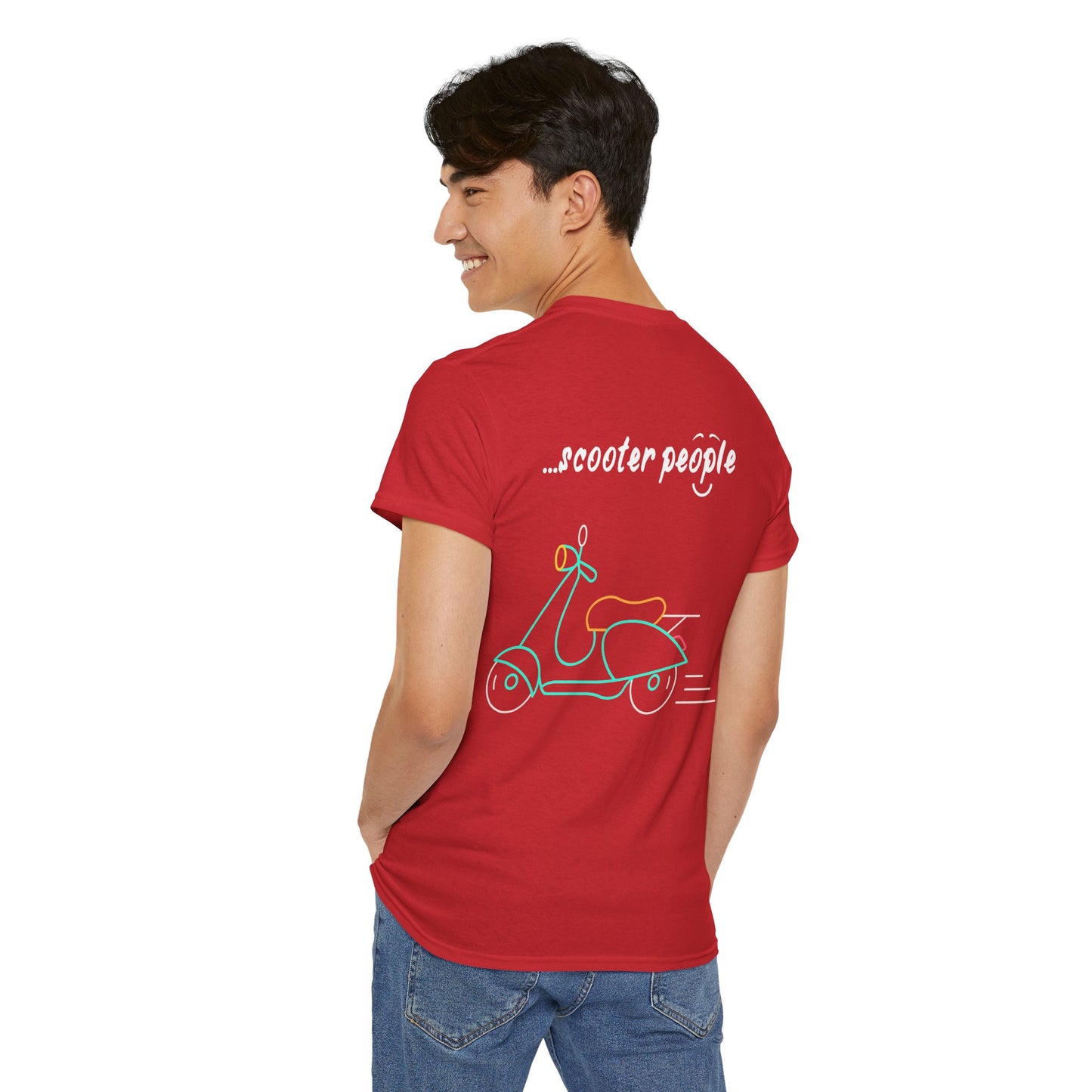 'i am...scooter people part 2" Unisex Heavy Cotton Tee