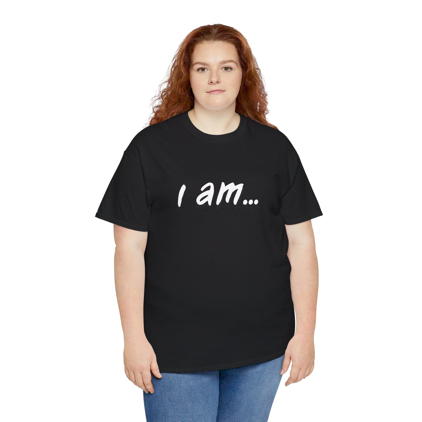 'i am...martini people' - Unisex Heavy Cotton Tee Martini