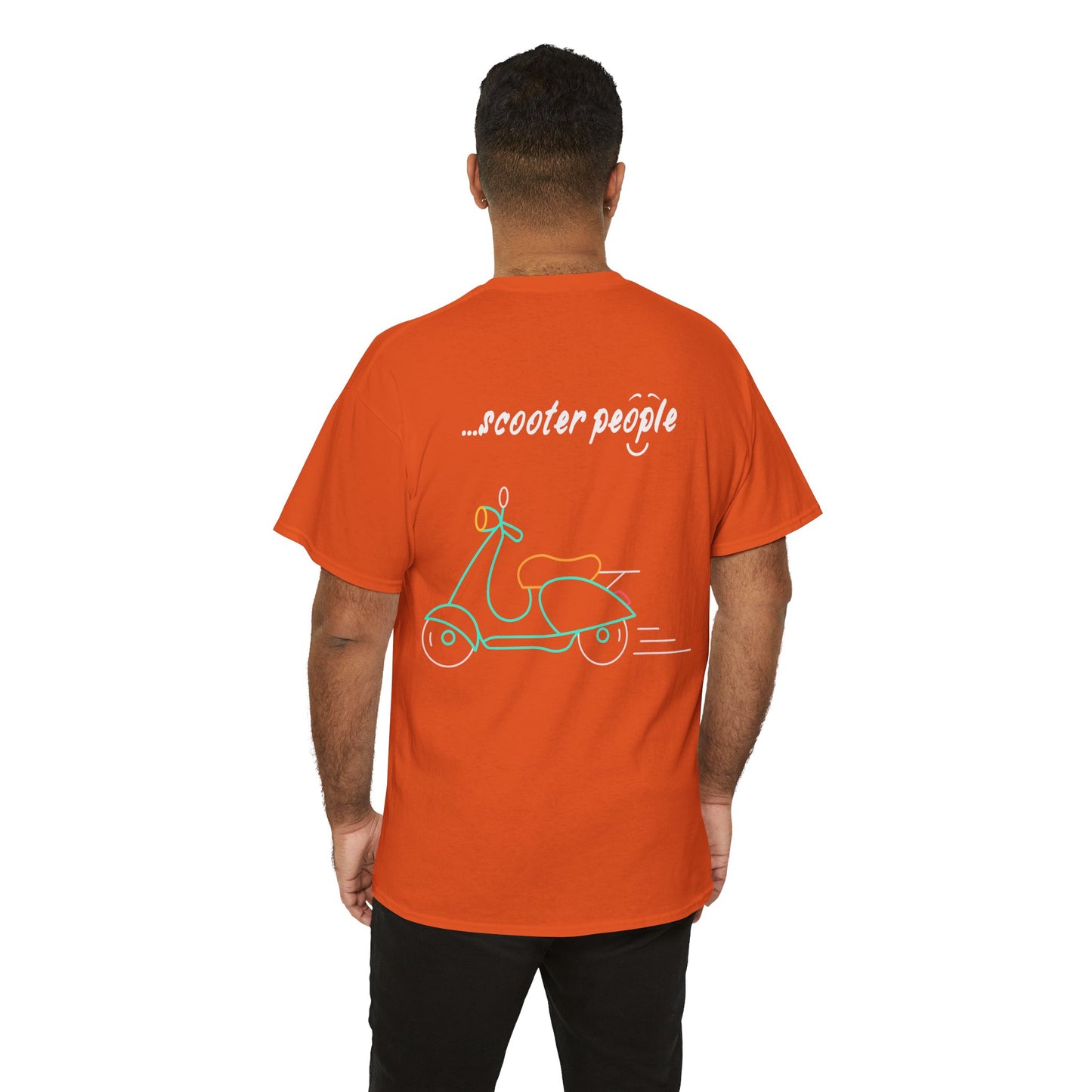 'i am...scooter people part 2" Unisex Heavy Cotton Tee