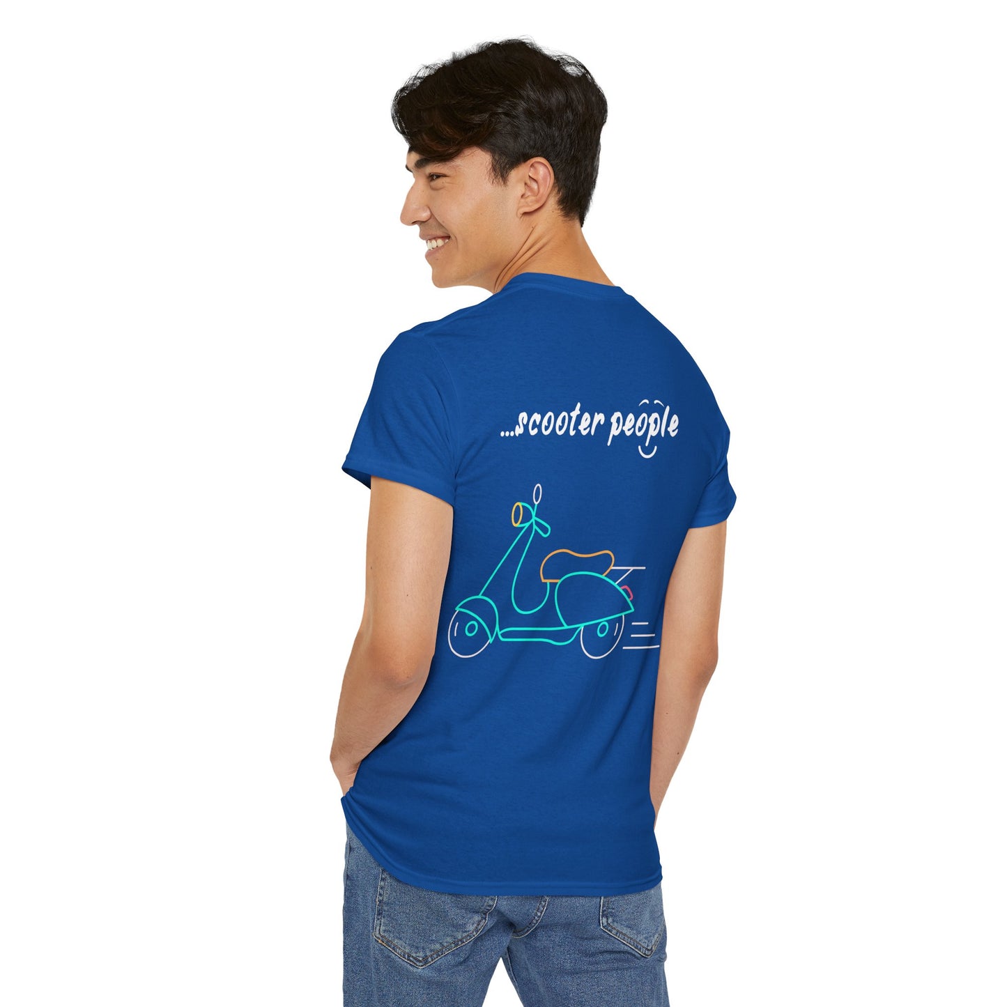 'i am...scooter people part 2" Unisex Heavy Cotton Tee