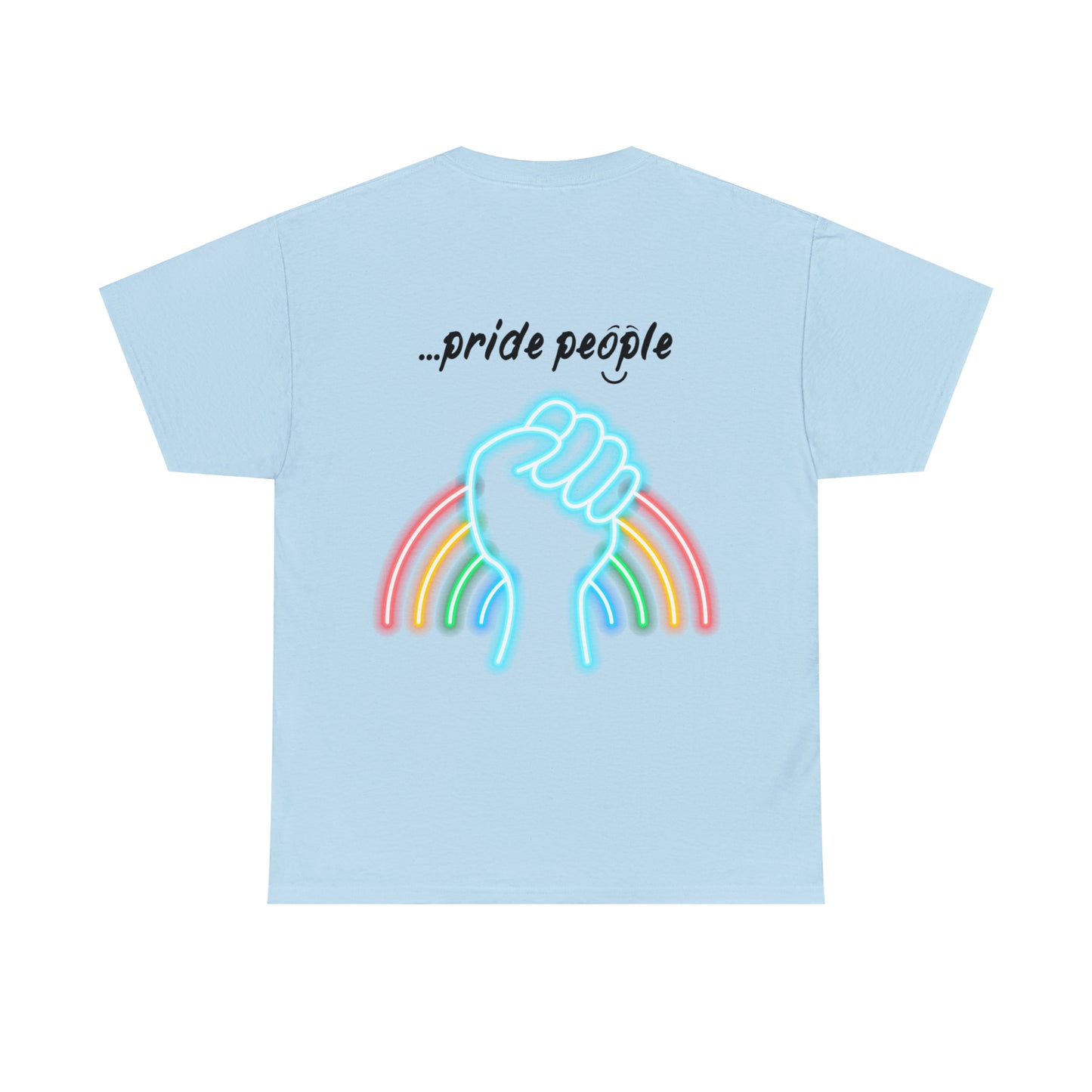 'i am...pride people' Unisex Heavy Cotton Tee
