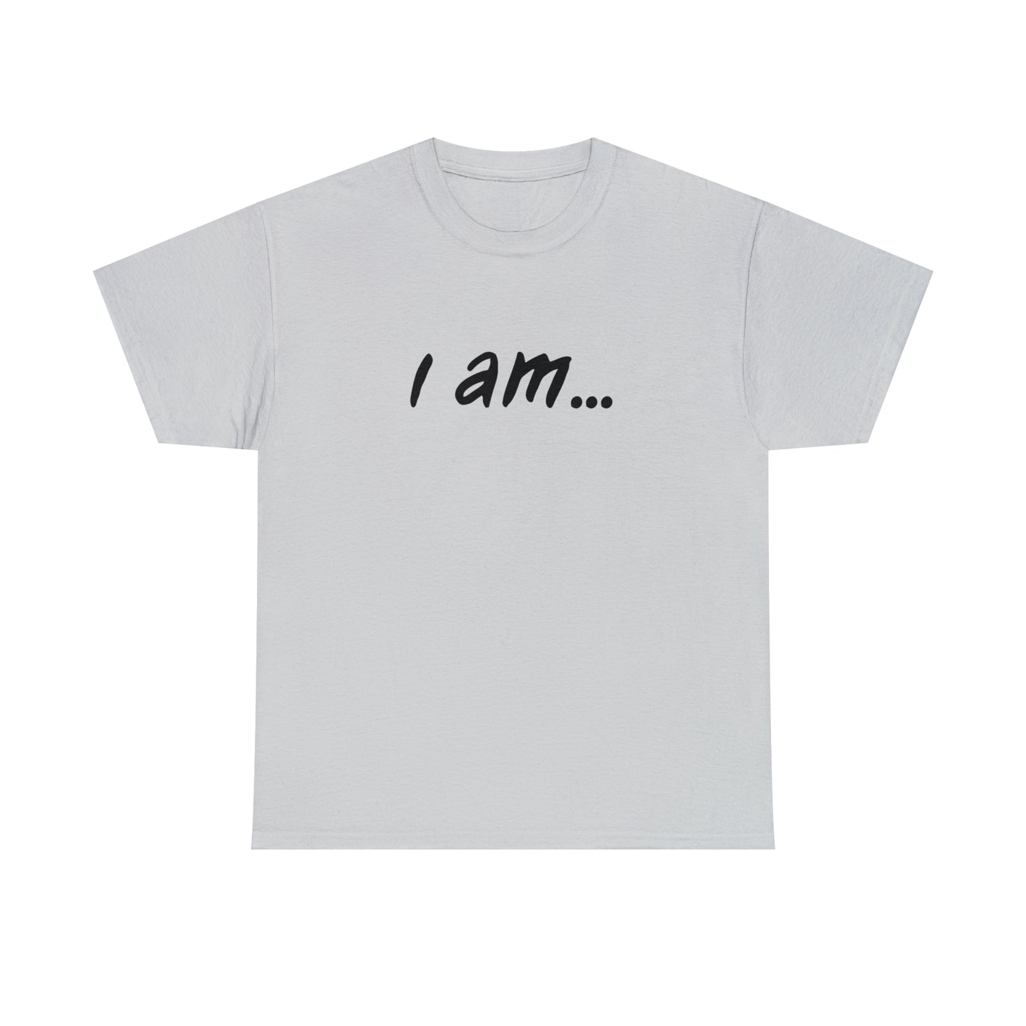 'i am...music people'. Unisex Heavy Cotton Tee