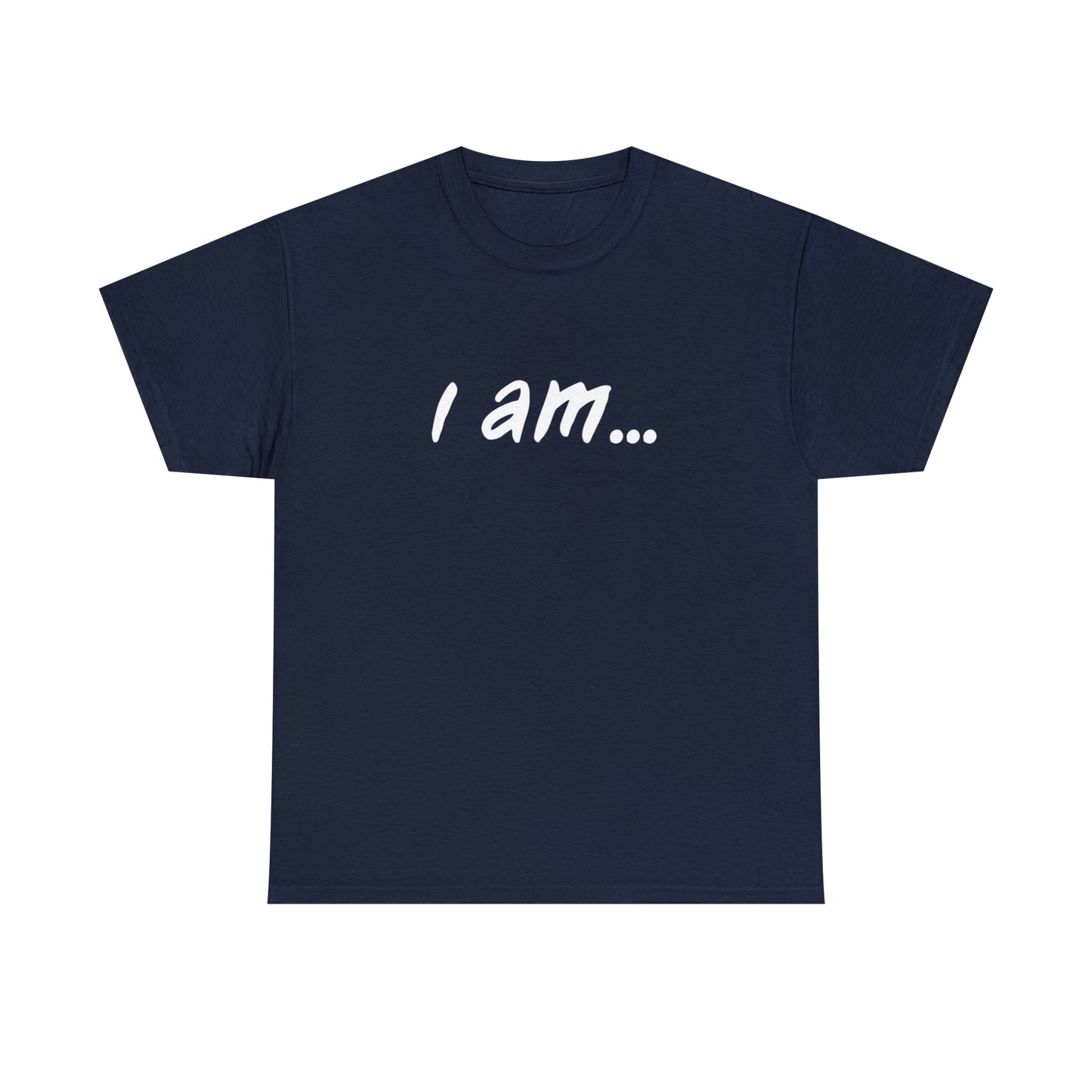 'i am...music people'. Unisex Heavy Cotton Tee