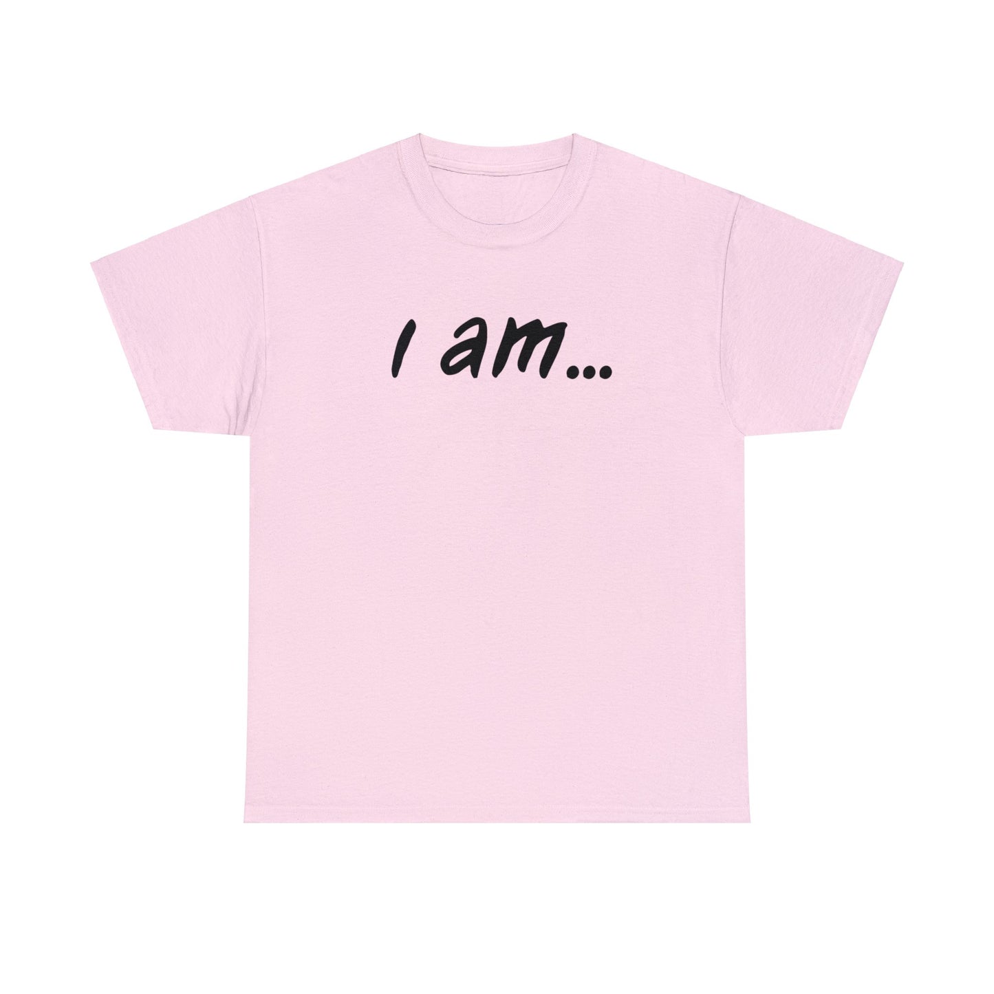 'I am...barefoot people. Unisex Heavy Cotton Tee'