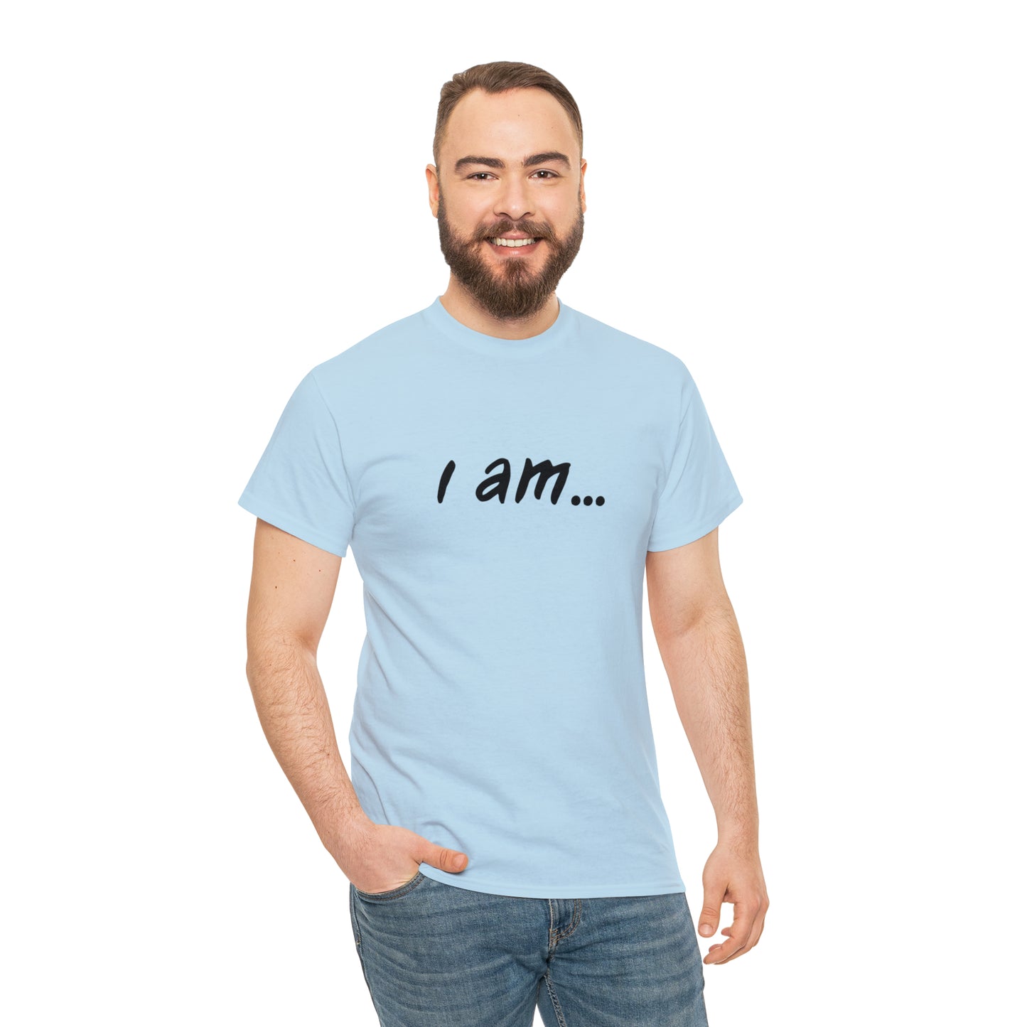 'i am...sunset people ' - Unisex Heavy Cotton Tee