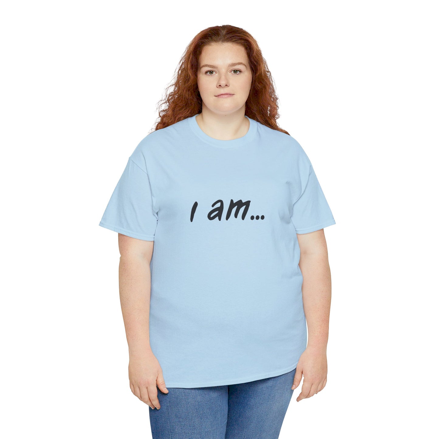 'i am...martini people' - Unisex Heavy Cotton Tee Martini