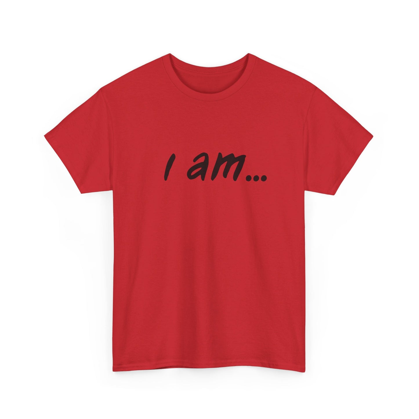'i am...teacher.people' Unisex Heavy Cotton Tee