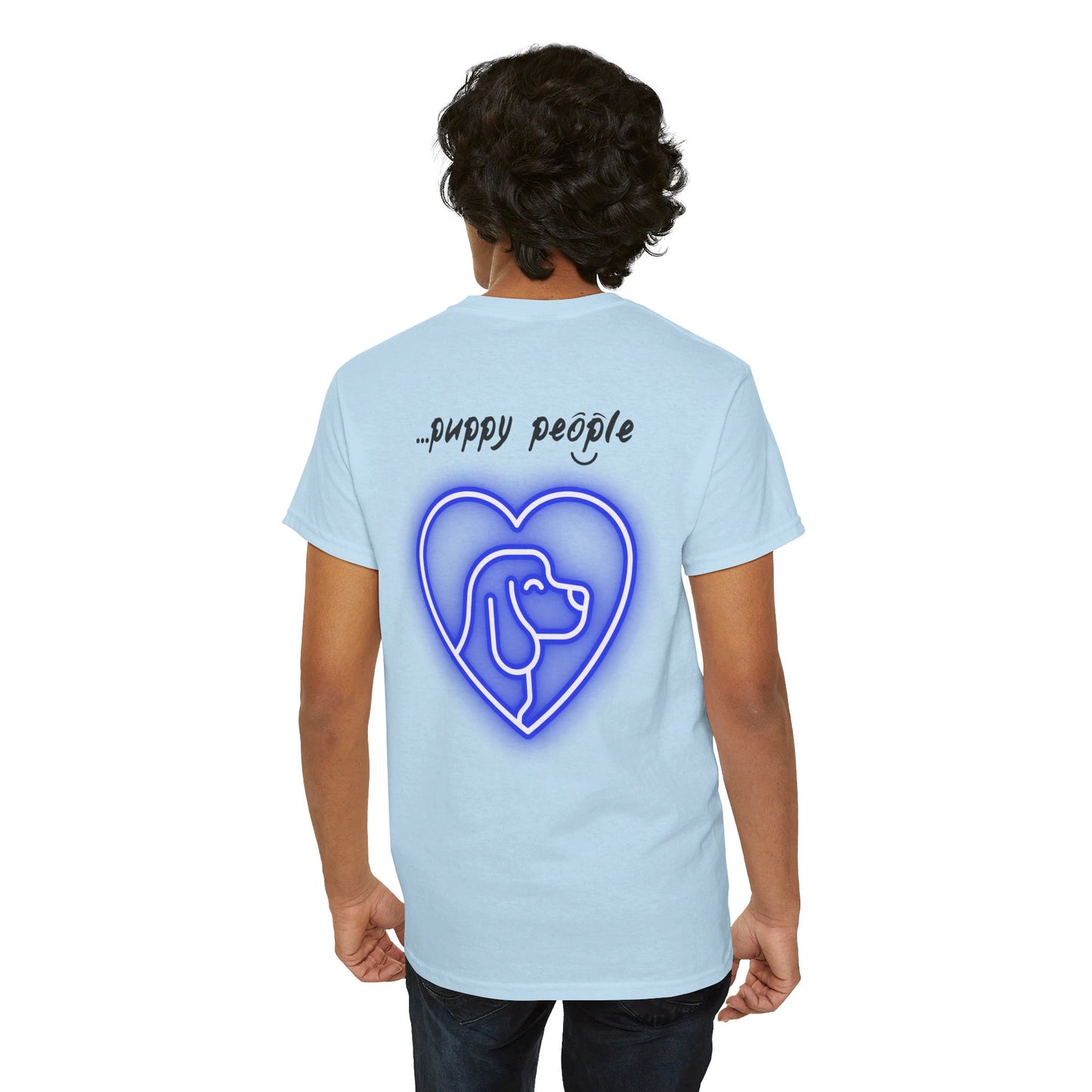 'i am...puppy people' - Unisex Heavy Cotton Tee