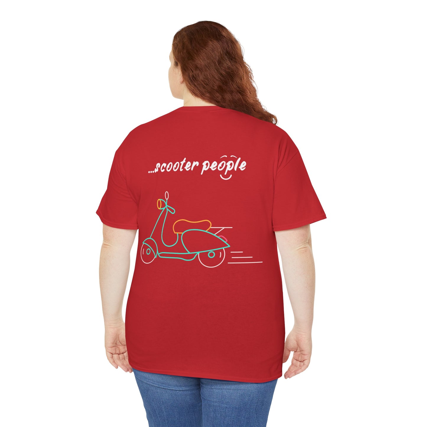 'i am...scooter people part 2" Unisex Heavy Cotton Tee