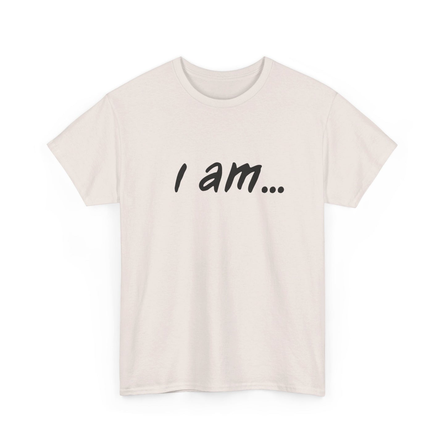 'i am...teacher.people' Unisex Heavy Cotton Tee
