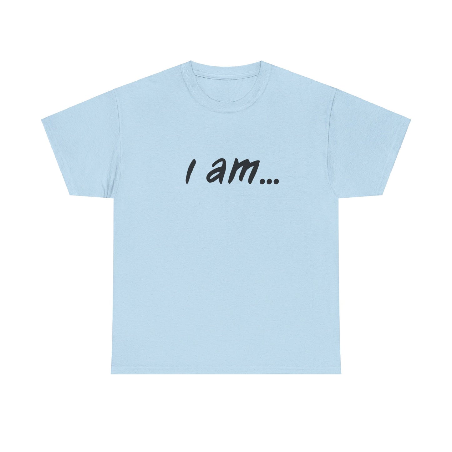 'i am...teacher.people' Unisex Heavy Cotton Tee