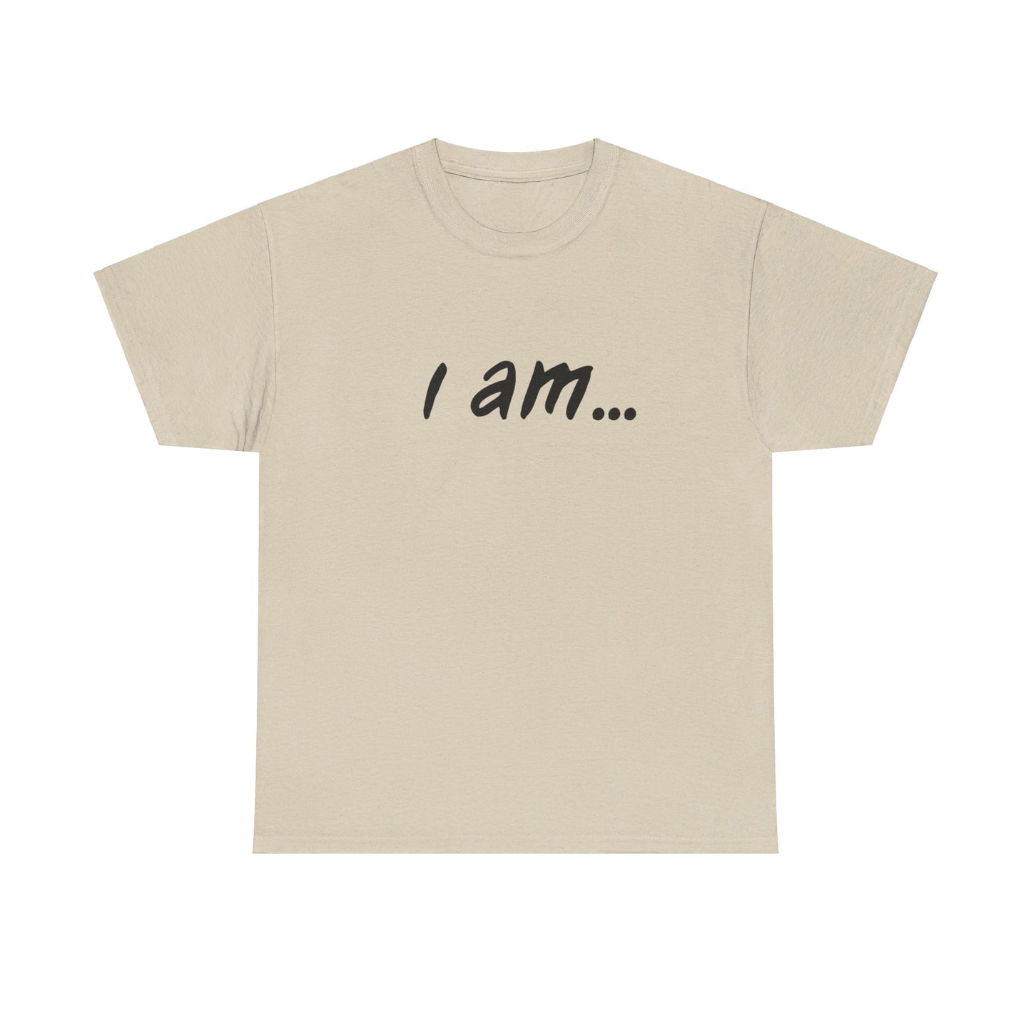 'i am...teacher.people' Unisex Heavy Cotton Tee
