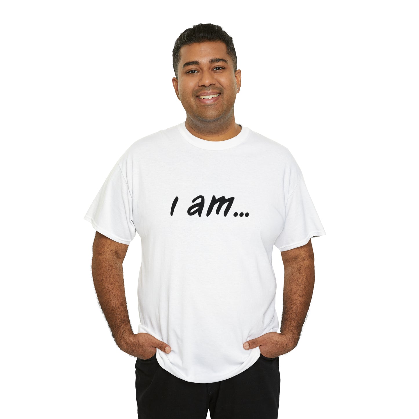 'i am...peace people'. Unisex Heavy Cotton Tee