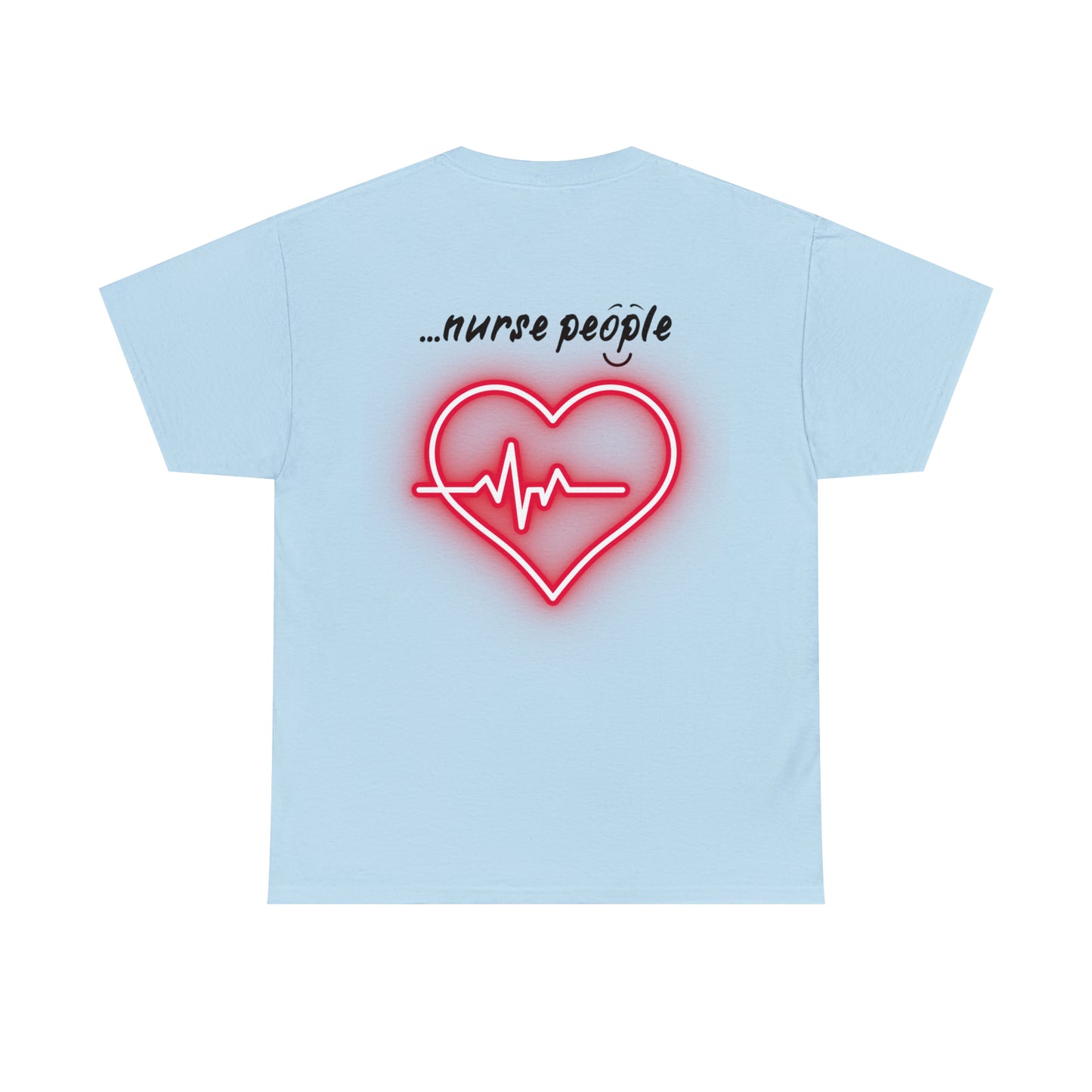 'i am...nurse people' Unisex Heavy Cotton Tee
