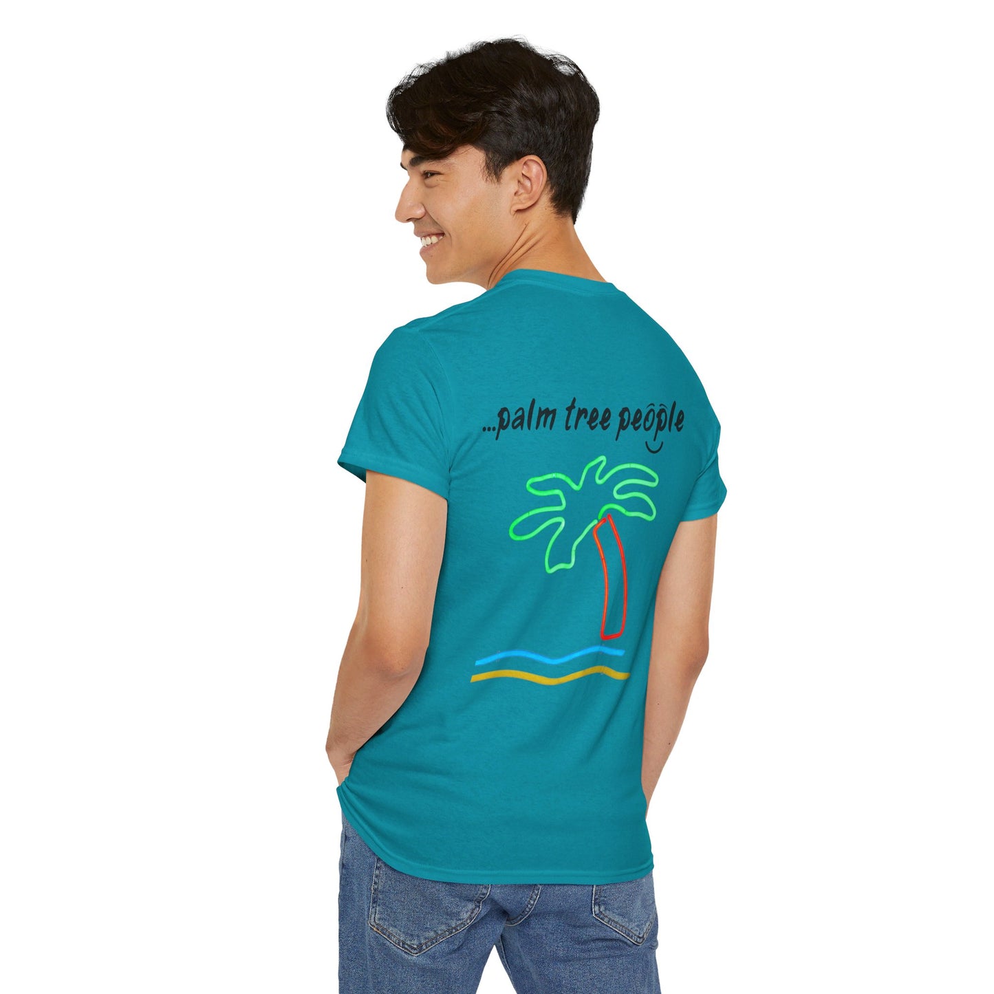 'I am...palm tree people'. - Unisex Heavy Cotton Tee