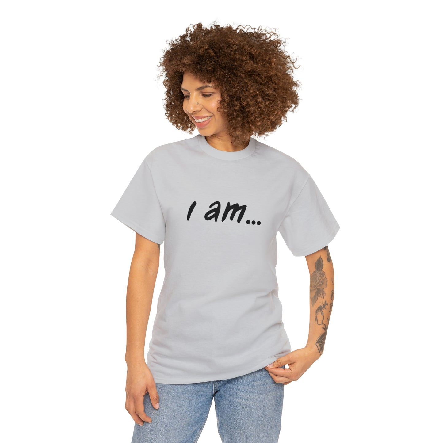 'i am...peace people'. Unisex Heavy Cotton Tee