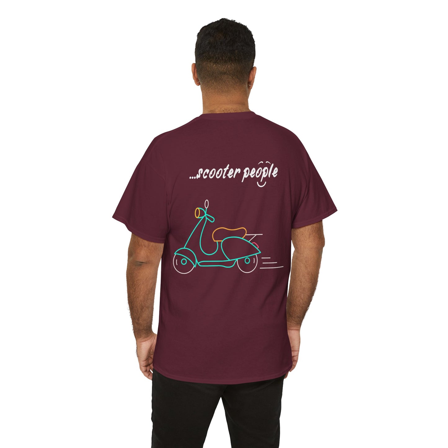 'i am...scooter people part 2" Unisex Heavy Cotton Tee