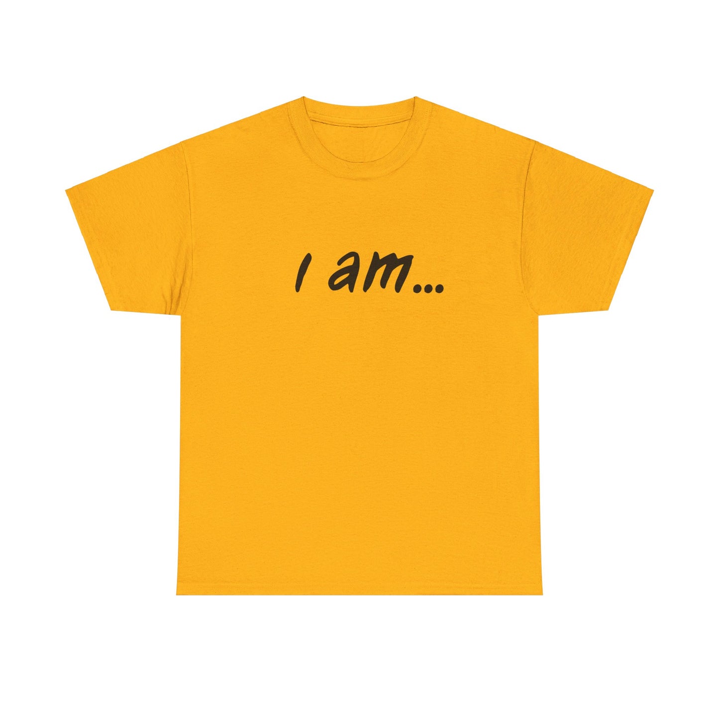 'i am...teacher.people' Unisex Heavy Cotton Tee