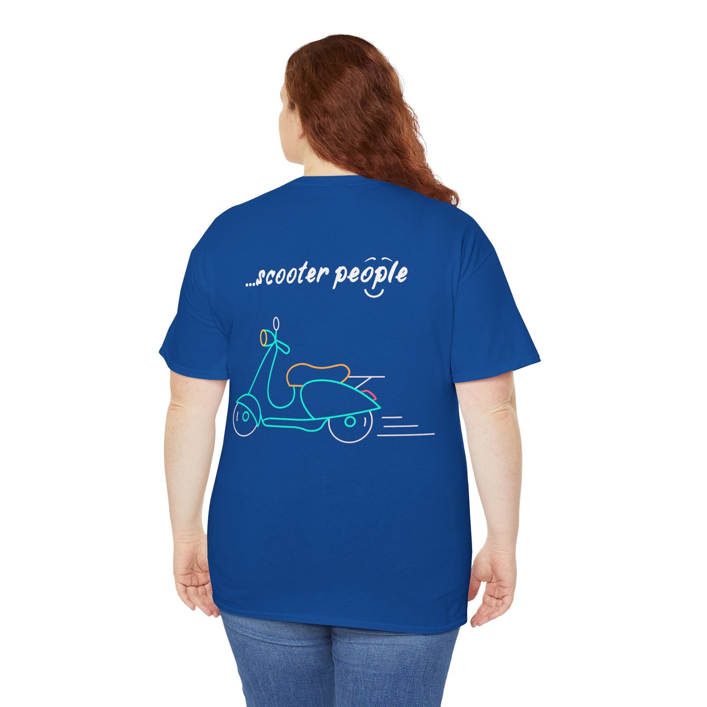 'i am...scooter people part 2" Unisex Heavy Cotton Tee