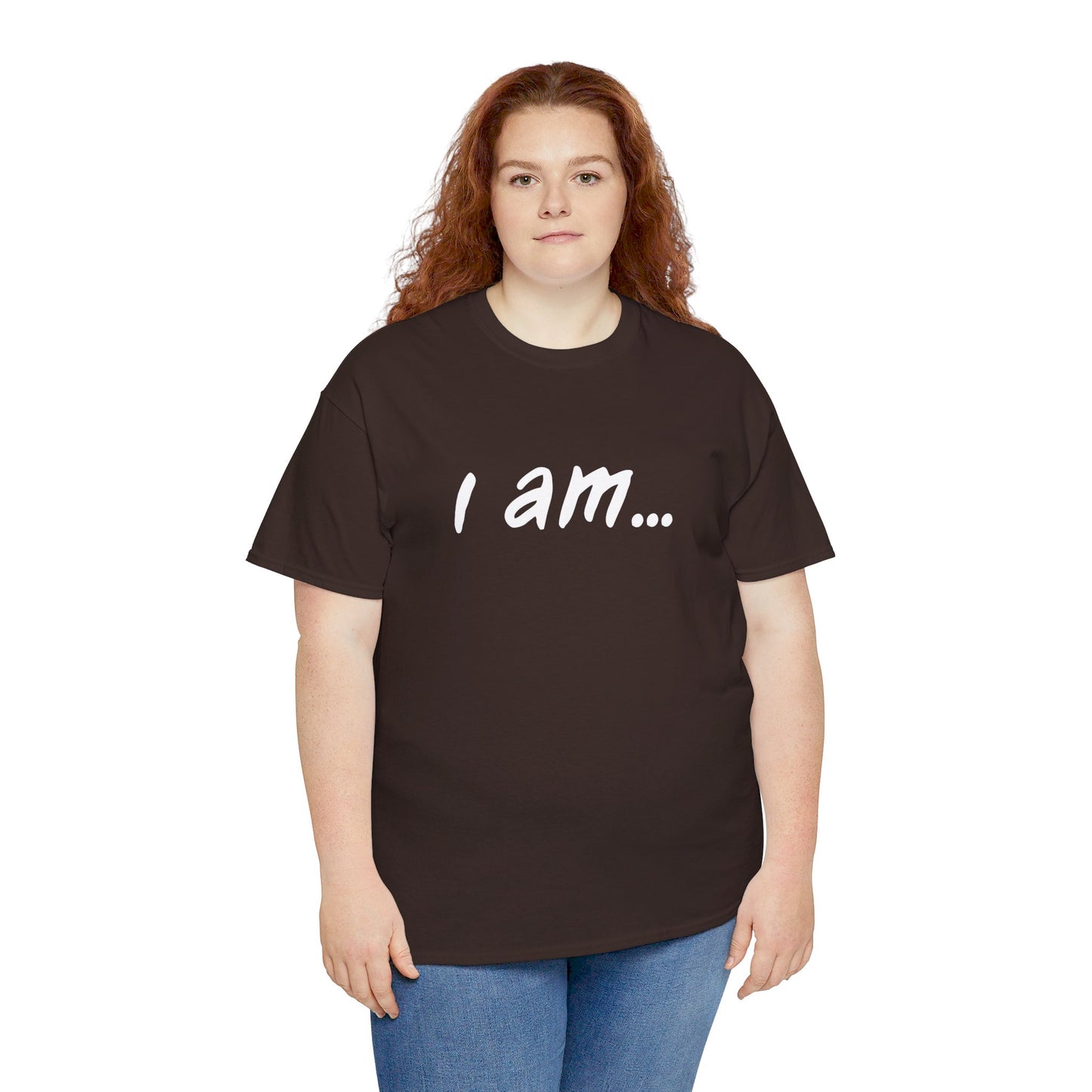 'i am...martini people' - Unisex Heavy Cotton Tee Martini