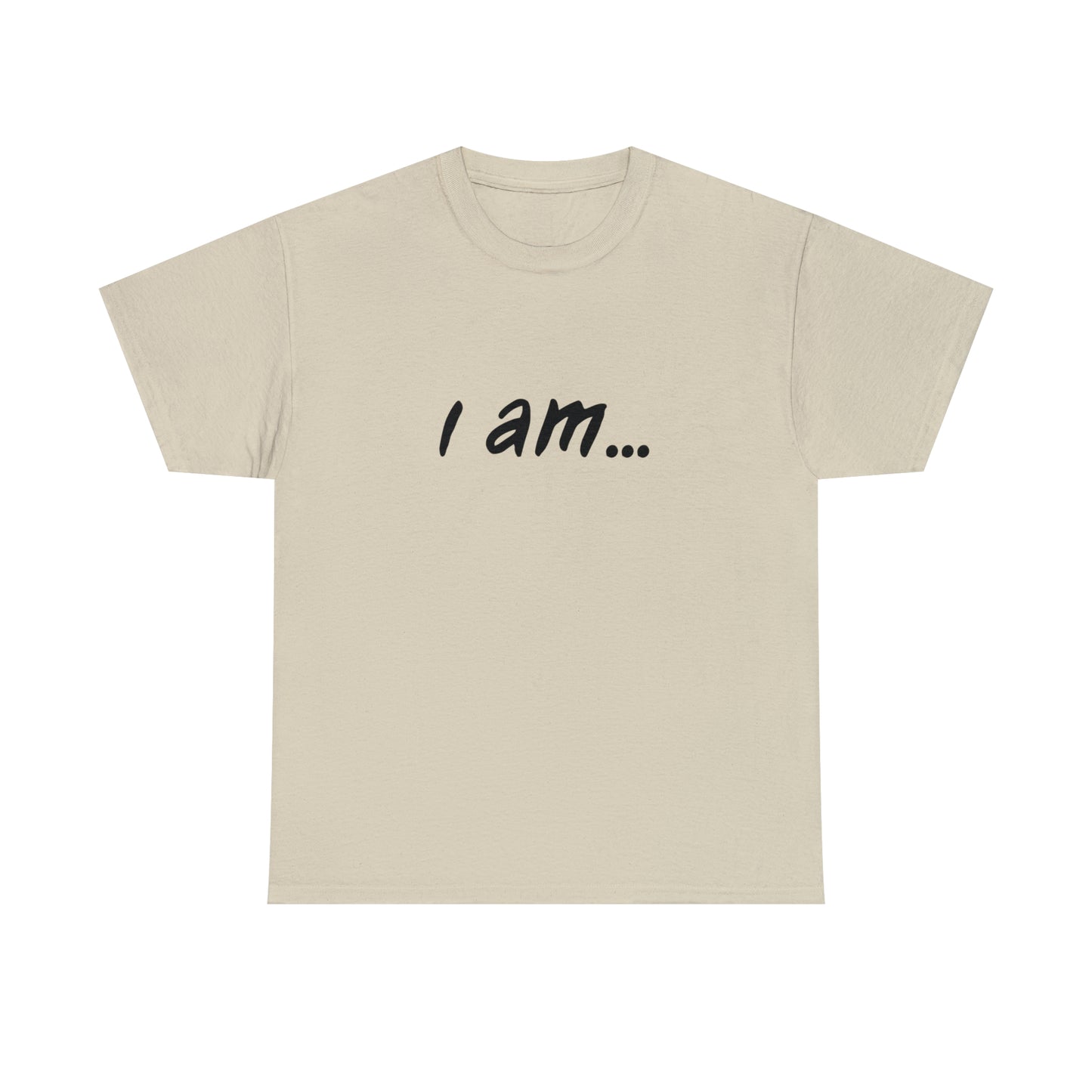 "i am...beer people" Unisex Heavy Cotton Tee