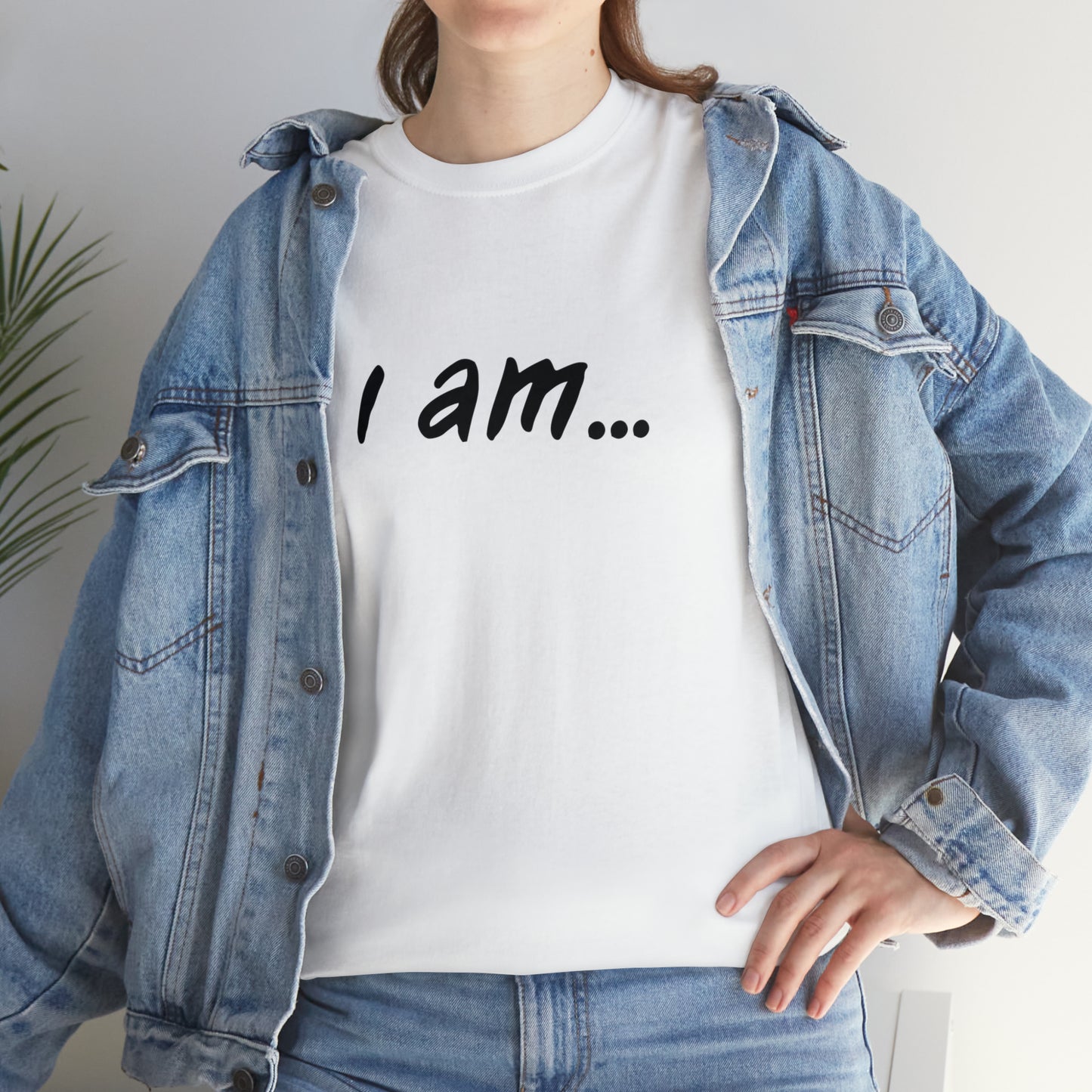 'i am...peace people'. Unisex Heavy Cotton Tee