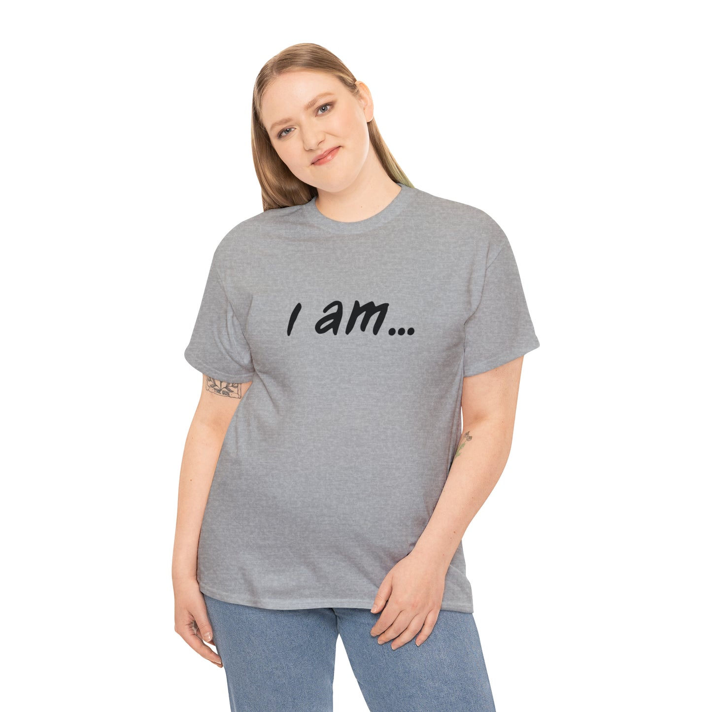 'i am...nurse people' Unisex Heavy Cotton Tee