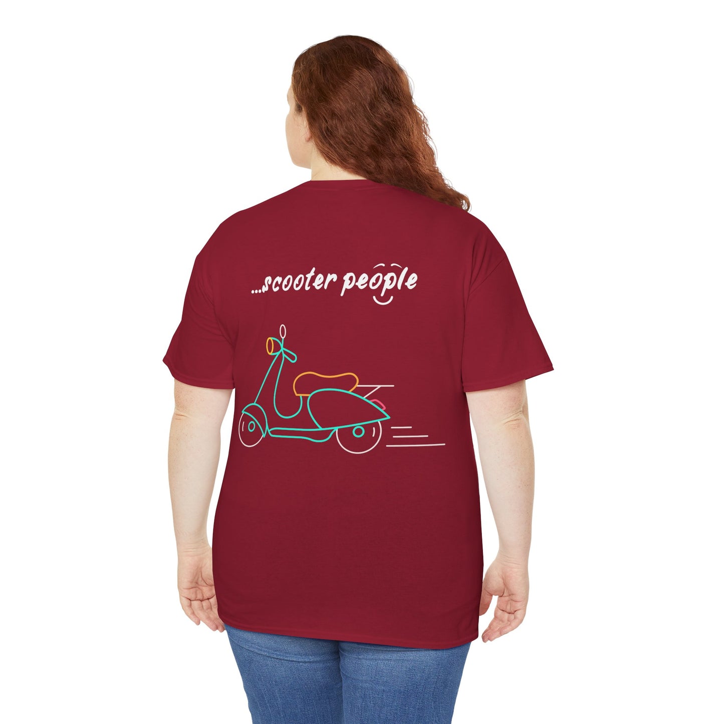 'i am...scooter people part 2" Unisex Heavy Cotton Tee