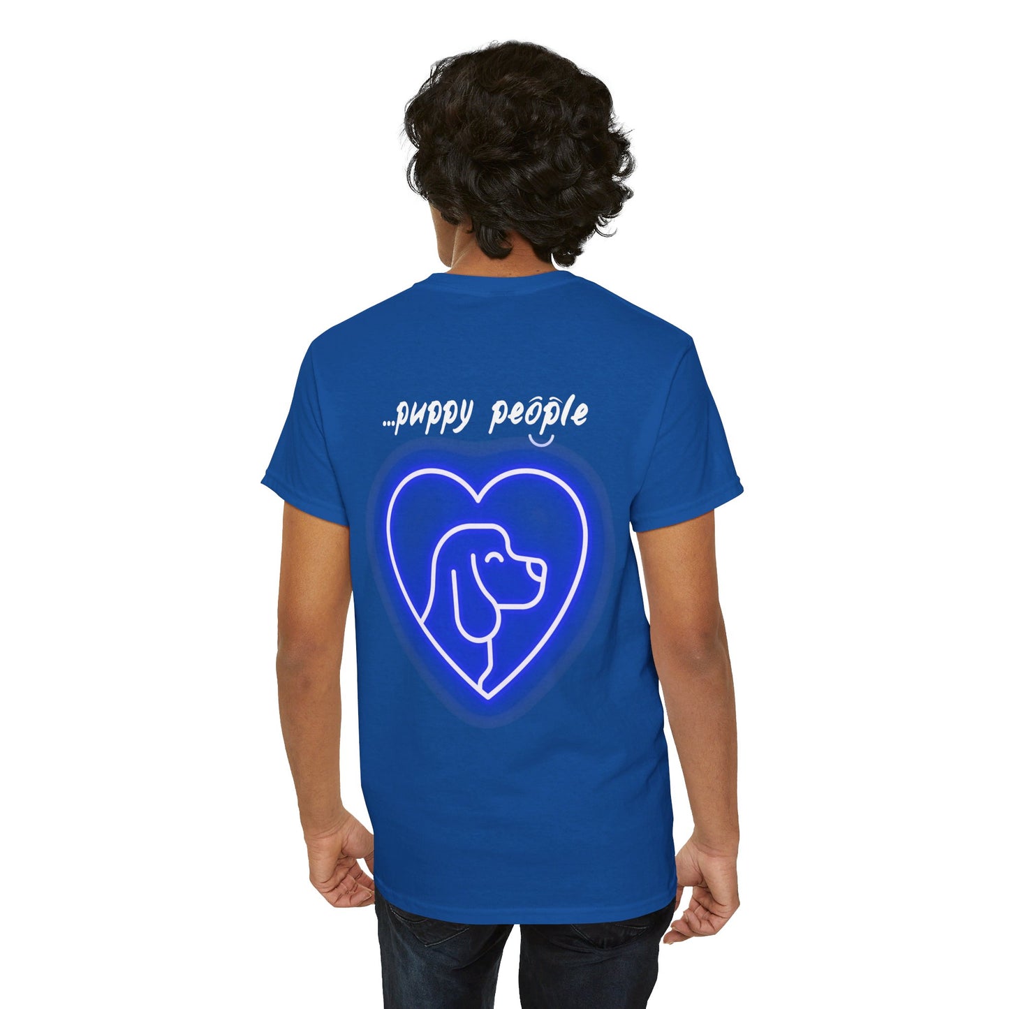 'i am...puppy people' - Unisex Heavy Cotton Tee