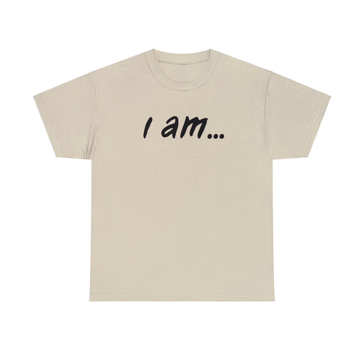 'I am...barefoot people. Unisex Heavy Cotton Tee'