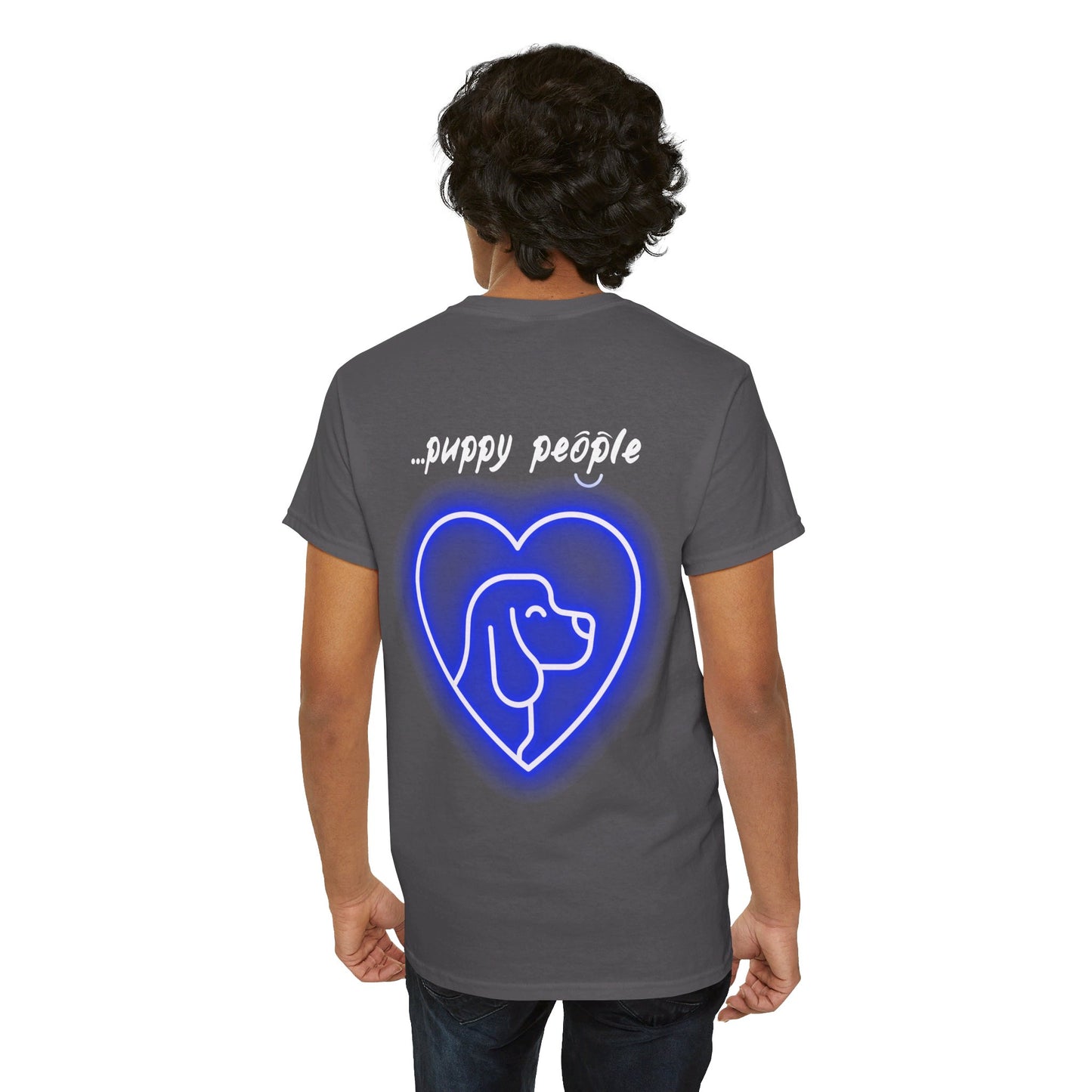 'i am...puppy people' - Unisex Heavy Cotton Tee