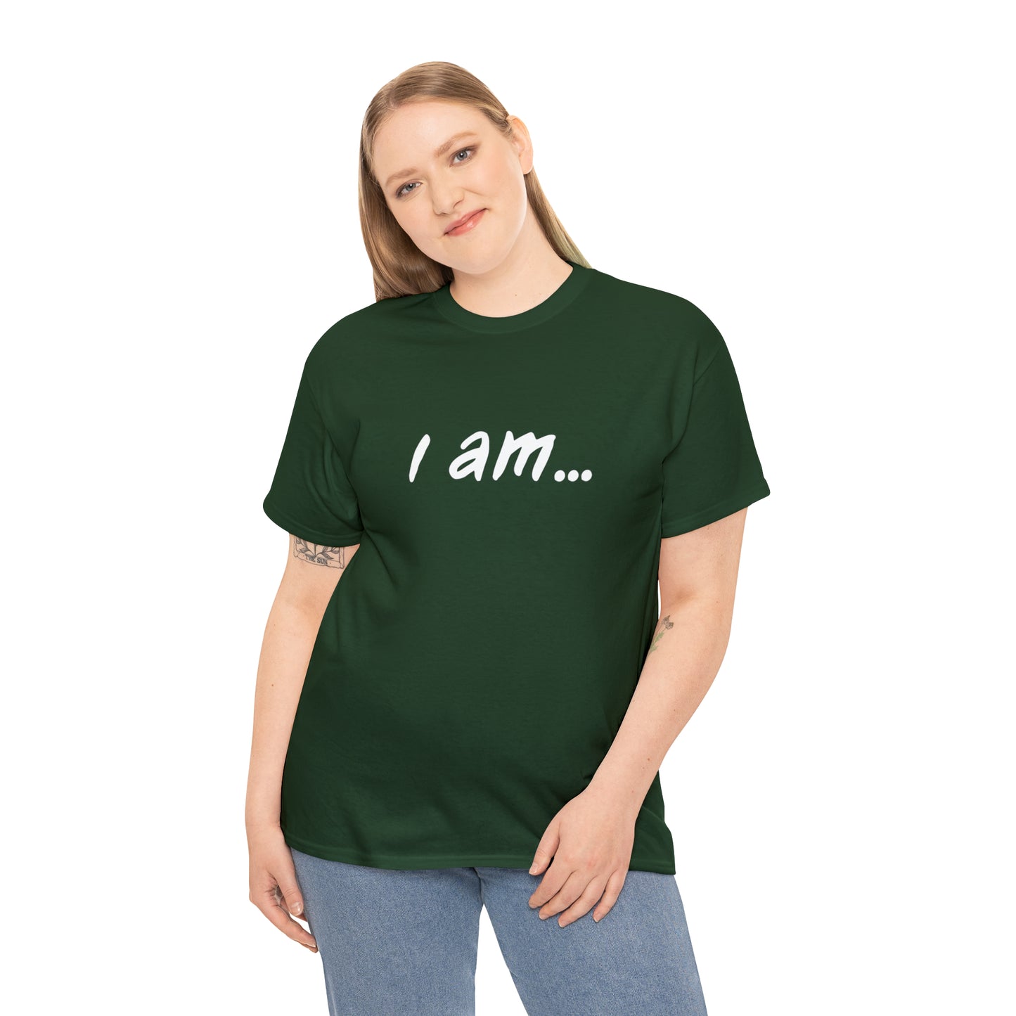 'i am...nurse people' Unisex Heavy Cotton Tee