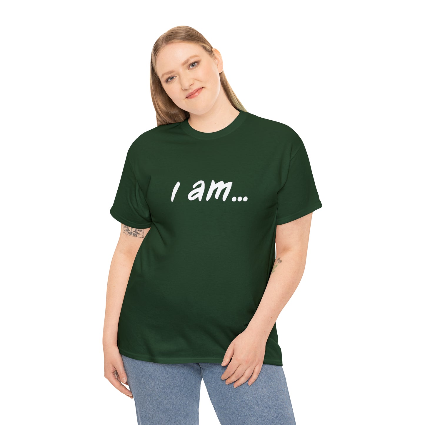 'i am...nurse people'  Unisex Heavy Cotton Tee