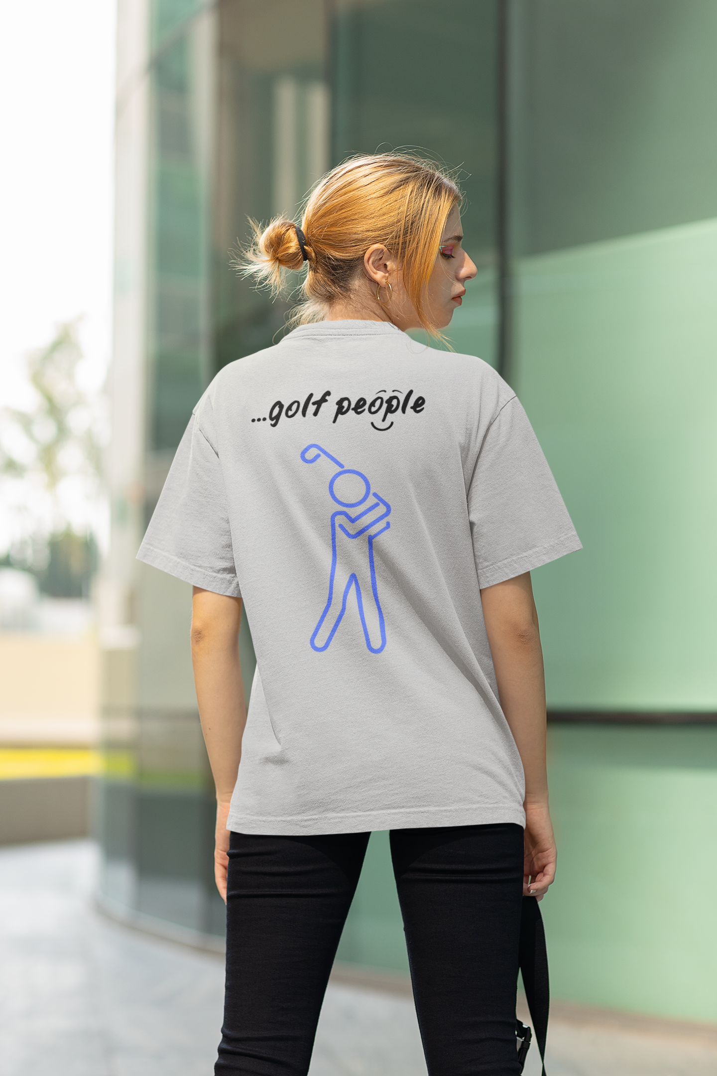'i am...golf people' - Unisex Heavy Cotton Tee