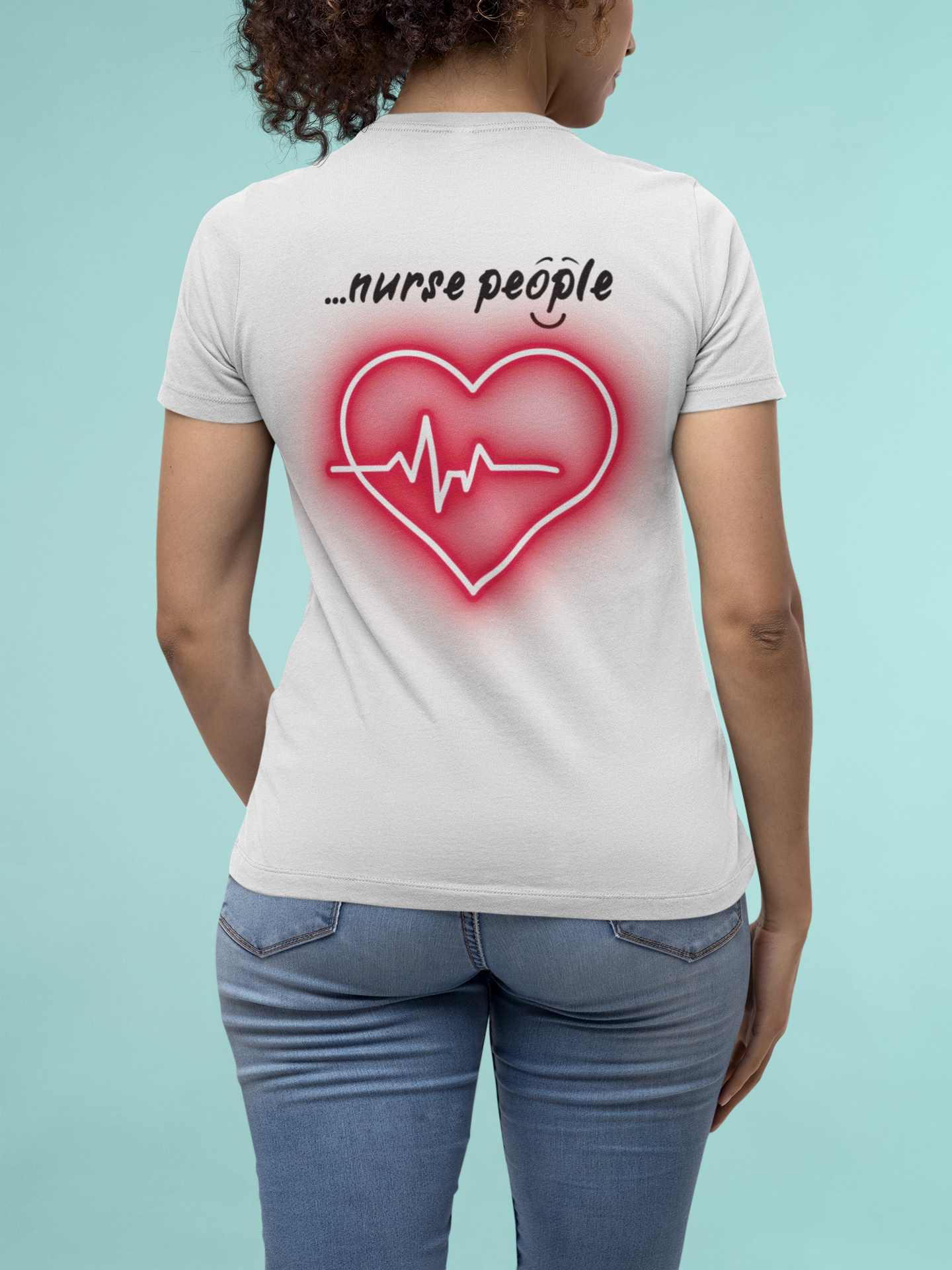 'i am...nurse people' Unisex Heavy Cotton Tee