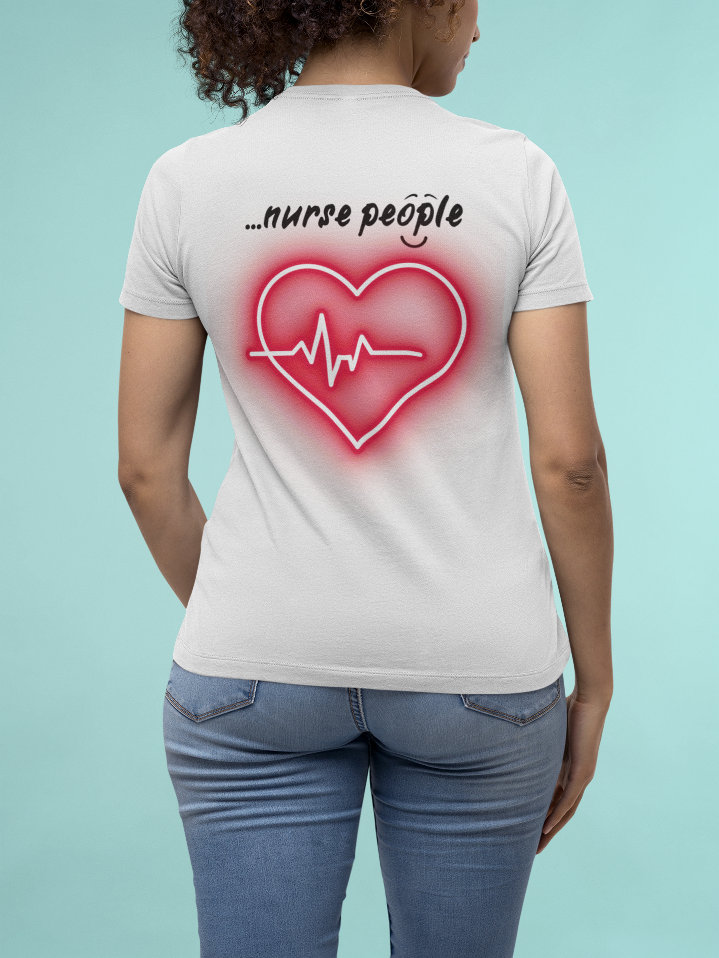 'i am...nurse people'  Unisex Heavy Cotton Tee