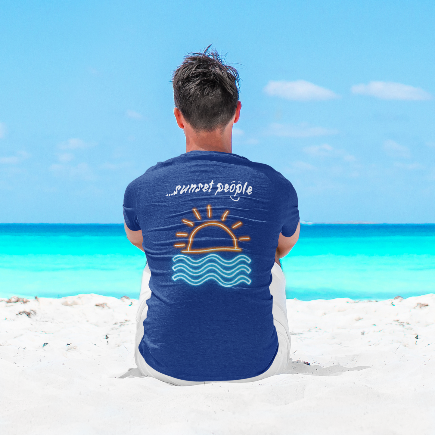 'i am...sunset people ' - Unisex Heavy Cotton Tee