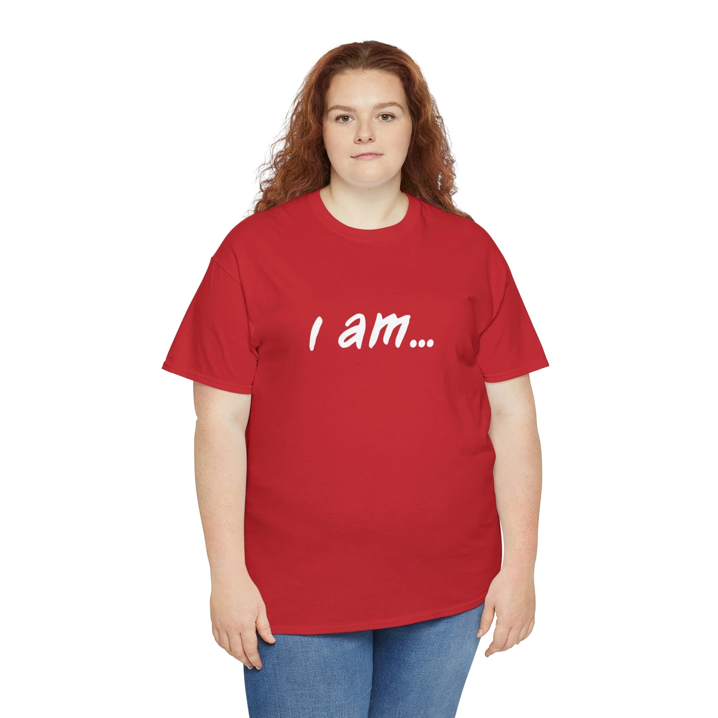 "i am...margarita people" Unisex Heavy Cotton Tee