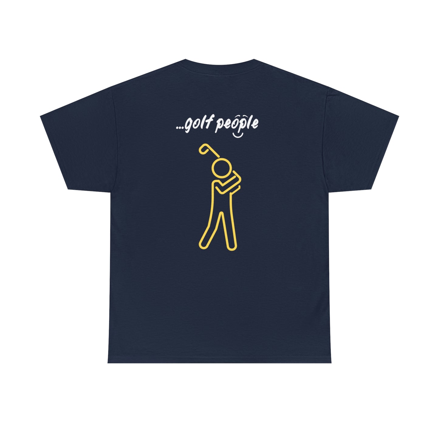 'i am...golf people' - Unisex Heavy Cotton Tee