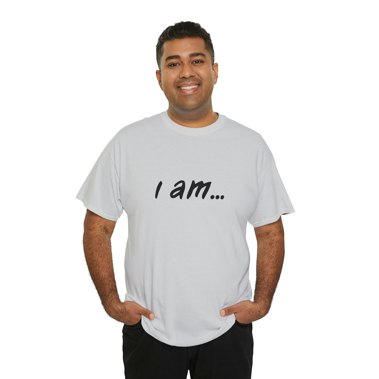 'I am...firefighter people'  -  Unisex Cotton Tee
